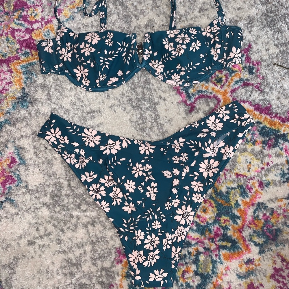 Floral Print Bikini